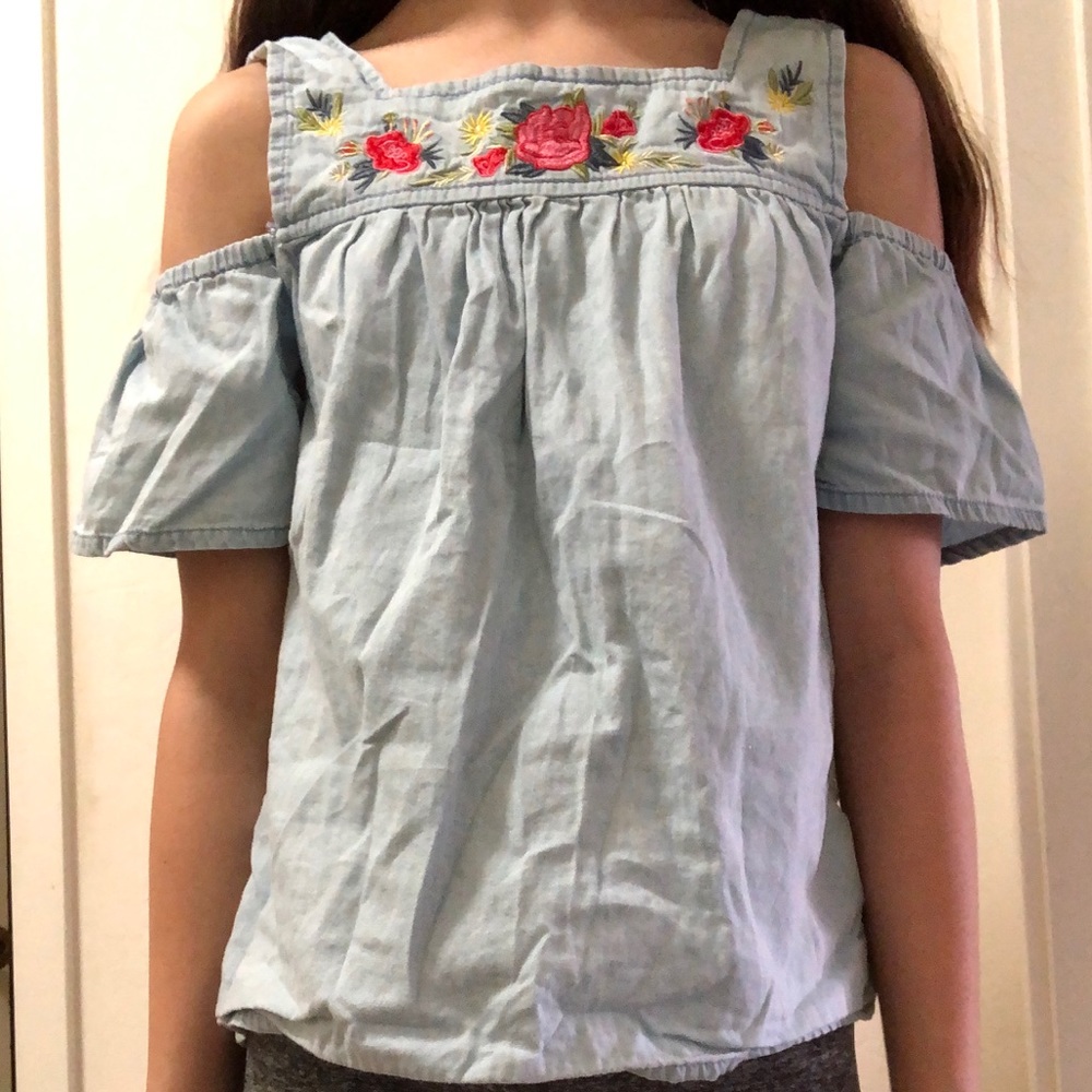 Forever 21 Girls Off the Shoulder Top